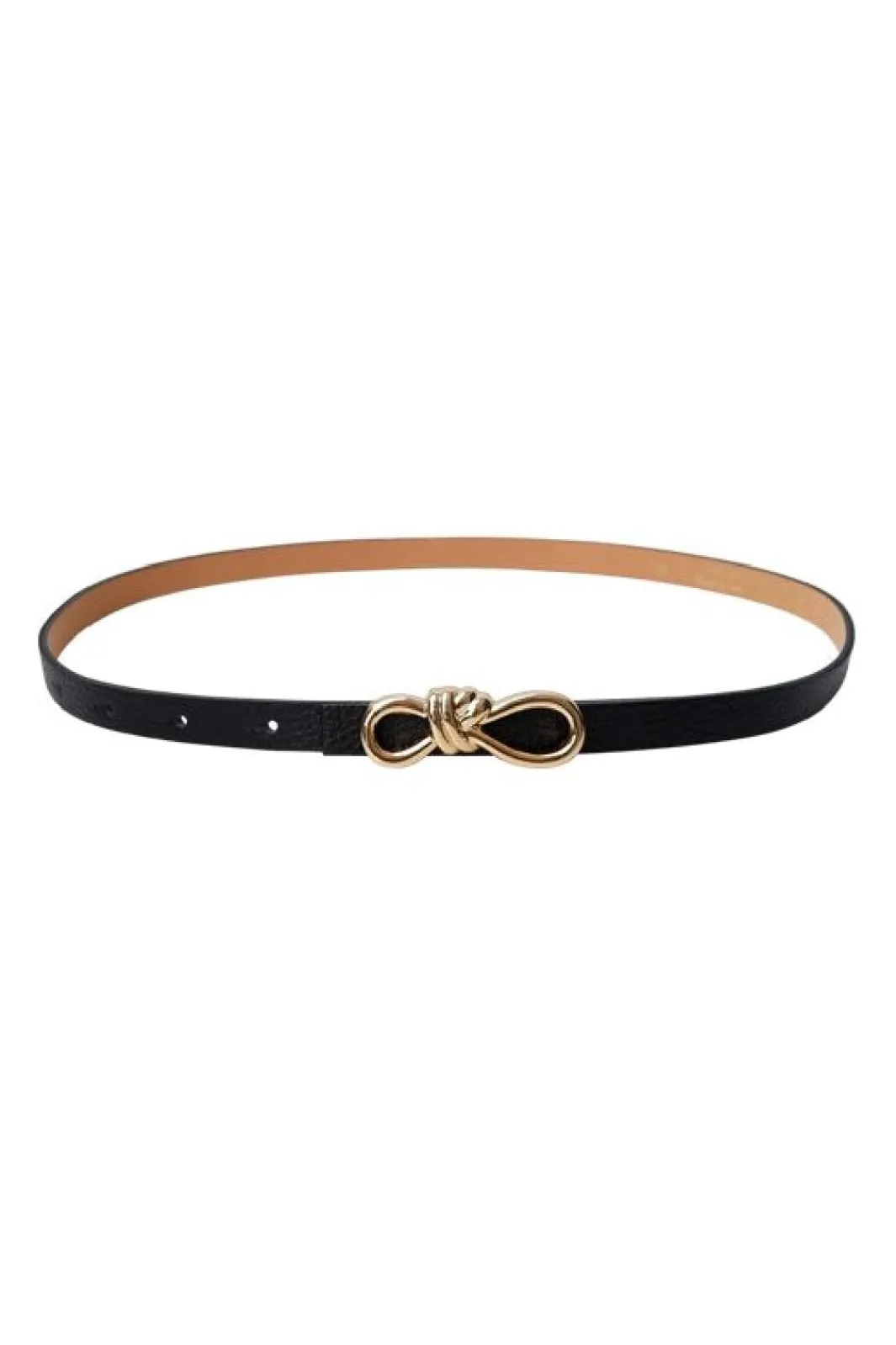 Discount Black Colour Bcsophy Bow Belt 10321 Black