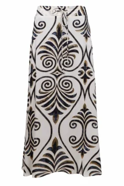 Outlet Black Colour Bcstella Regular Skirt 39606 Malaka White