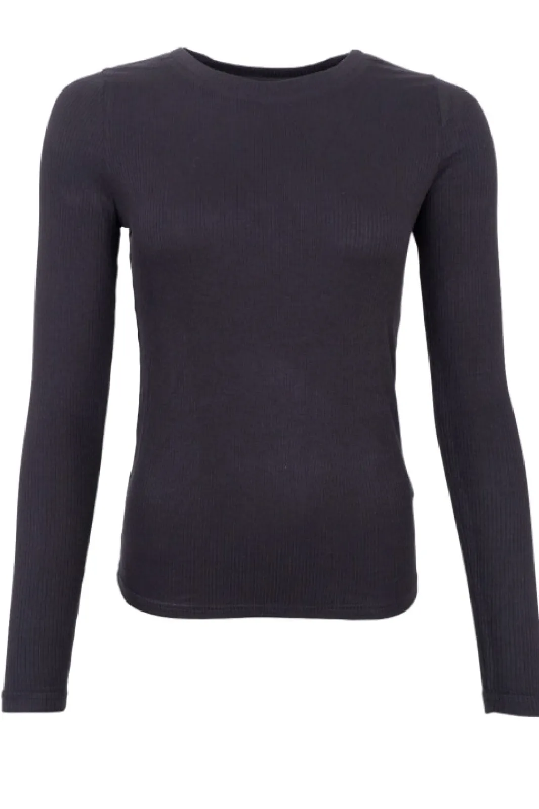 Black Colour Bctea Ls Tee 40694