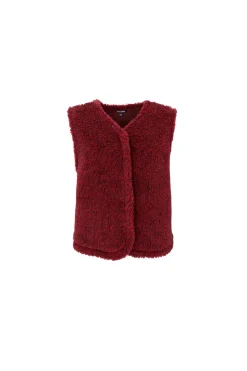 Clearance Black Colour Bcteddy Vest 40939 Plum