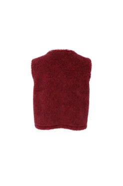 Clearance Black Colour Bcteddy Vest 40939 Plum