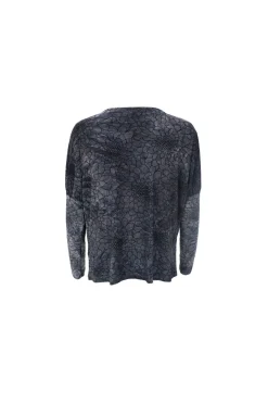 Sale Black Colour Bctessa Ls Blouse 40941 Charcoal
