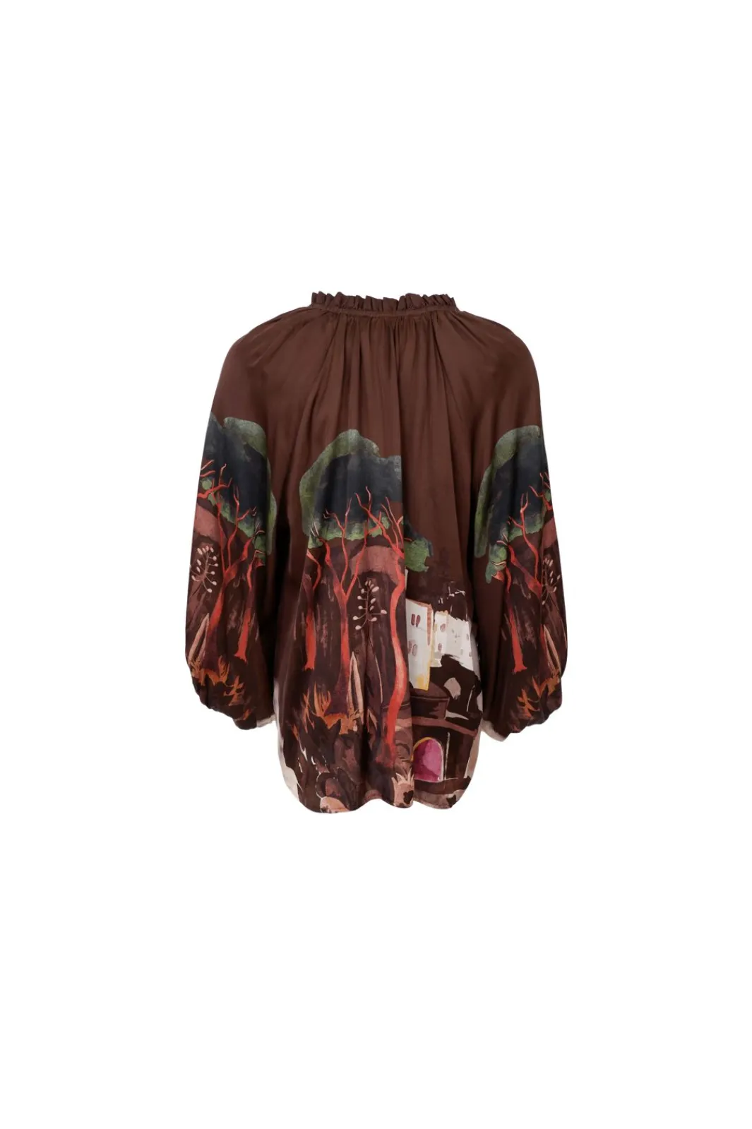 Hot Black Colour Bctoscana Blouse 41038 Coffee