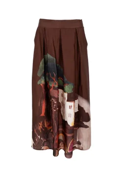 New Black Colour Bctoscana Skirt 41039 Coffee