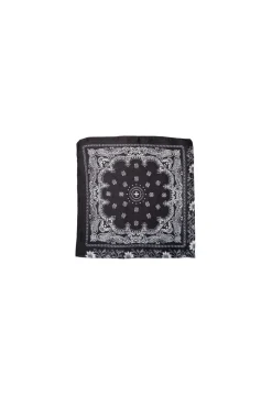 Black Colour Bctrish Mini Scarf 3654 Black