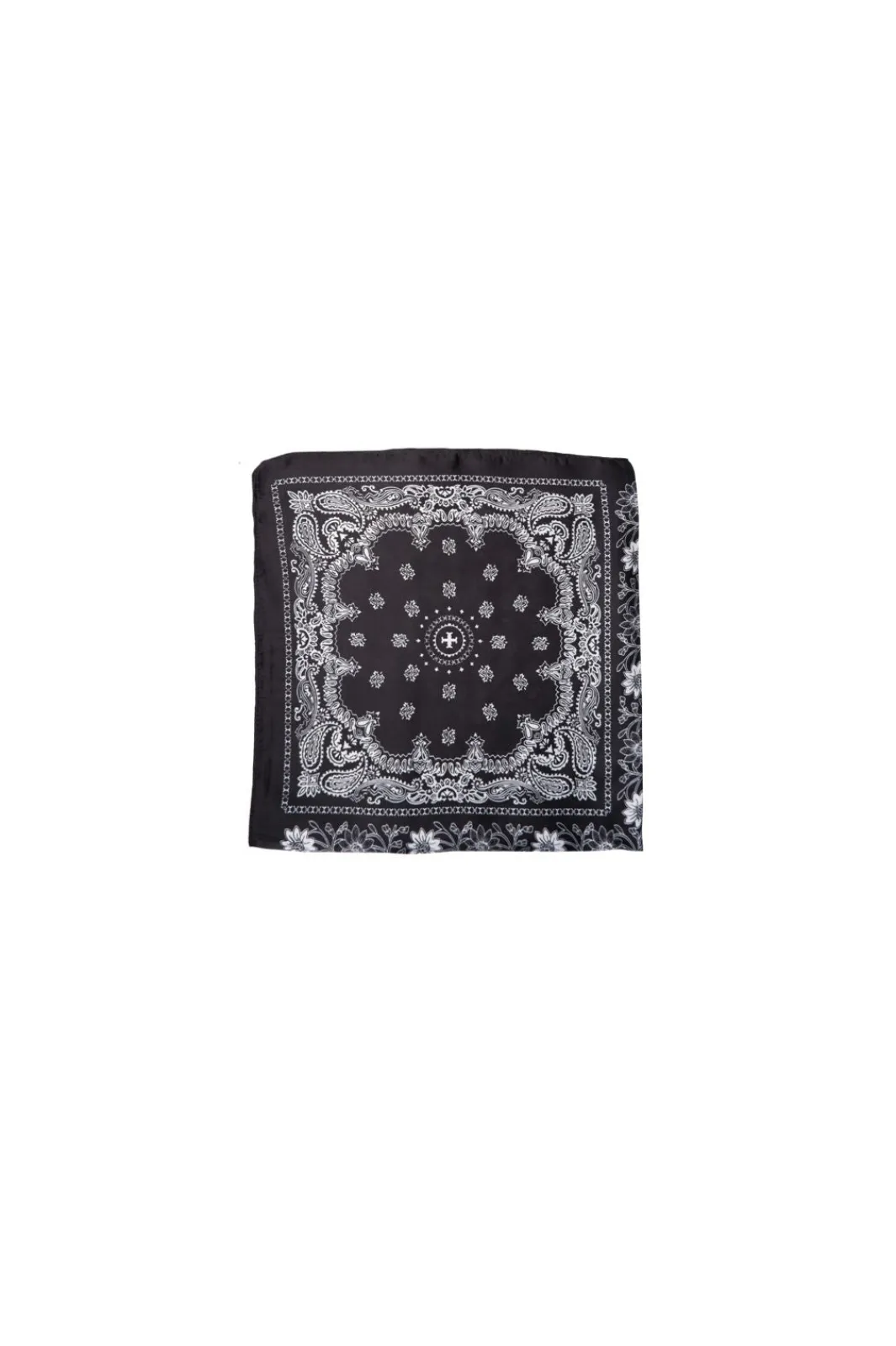 Black Colour Bctrish Mini Scarf 3654 Black
