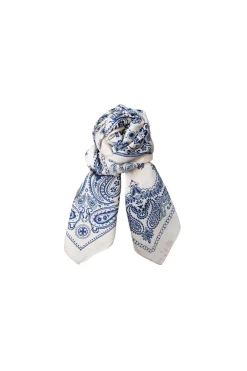 Hot Black Colour Bctrish Mini Scarf 3654 Beige
