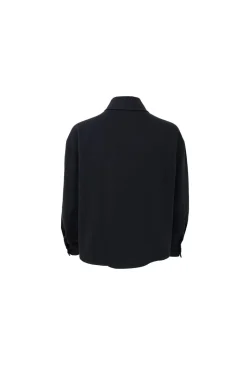 Outlet Black Colour Bctully Shirt Jacket 41011 Black
