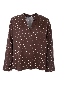 Sale Black Colour Bcvalery Ls Blouse 41019 Coffee