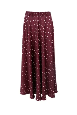 Clearance Black Colour Bcvalery Skirt 40975 Plum
