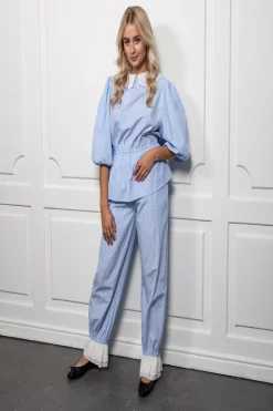 New Stories From The Atelier By Copenhagen Shoes Beach Lovers Pants 456 Light Blue