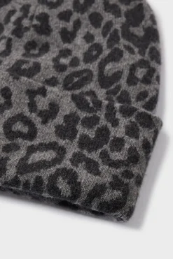 Lala Berlin Beanie Bina 10020105 Asphalt Leo