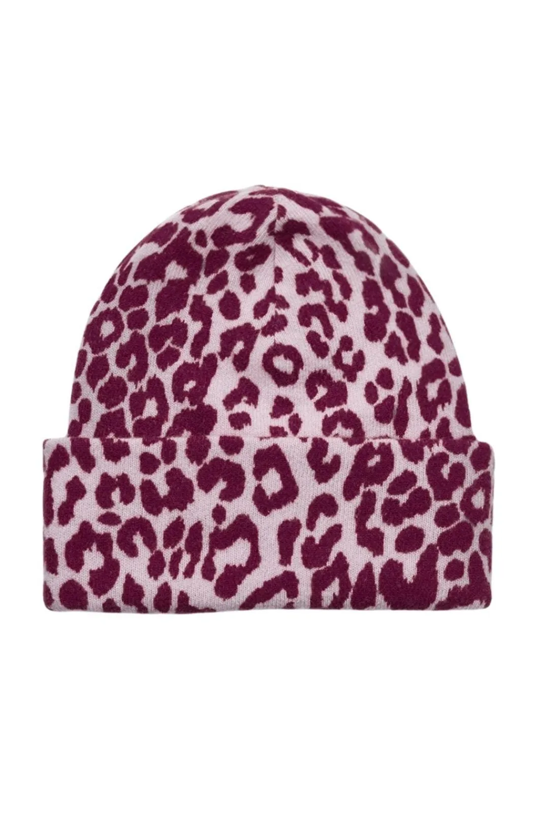 Discount Lala Berlin Beanie Bina 10020107 Burgundy Leo