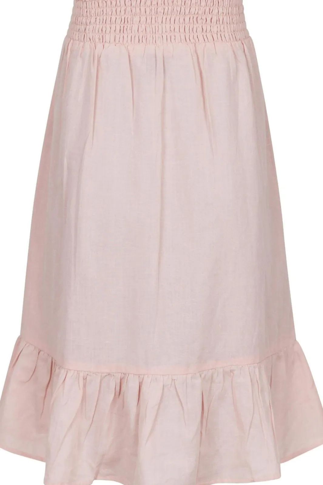 New Neo Noir Bekka Linen Skirt Rose Smoke