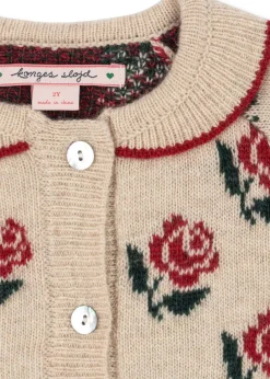 Konges Sløjd Belou Knit Collar Cardigan Ks104226 Rose