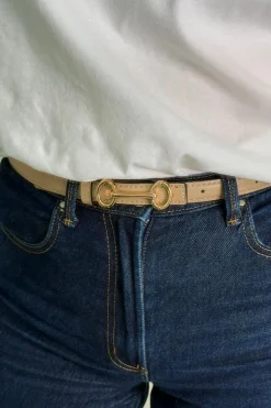 Discount Mellow Moon Belt With Metal Buckle CT3640016 Bronze