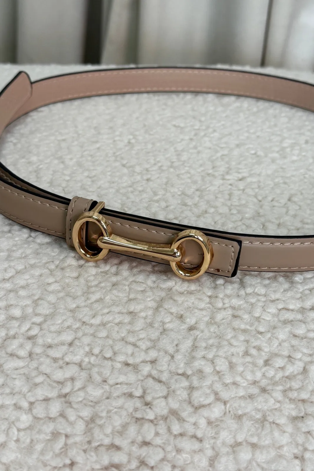 Discount Mellow Moon Belt With Metal Buckle CT3640016 Bronze