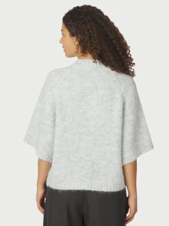 Sale Neo Noir Benuta Fluffy Knit Cardigan 165816 103