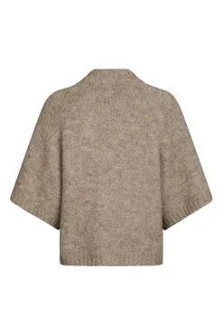 Hot Neo Noir Benuta Fluffy Knit Cardigan 165816 976