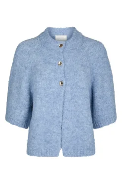 Sale Neo Noir Benuta Fluffy Knit Cardigan 165816 142