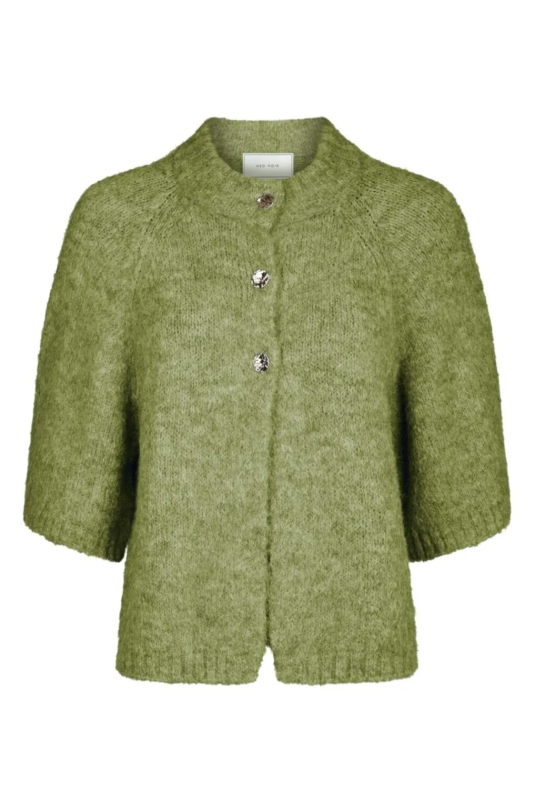 Clearance Neo Noir Benuta Fluffy Knit Cardigan 165816 723