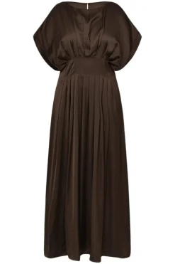Discount Gossia Berbellgo Dress G2689 Choko Brown