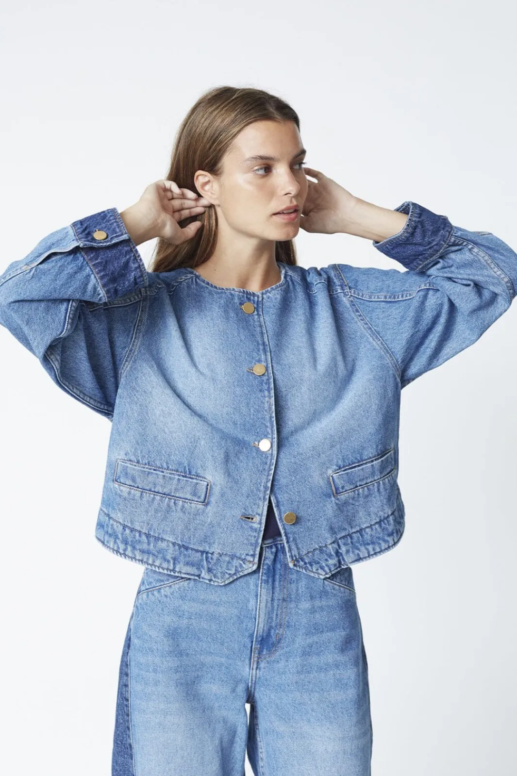 Online Co´Couture Bilbaocc Denim Jacket 30362 552