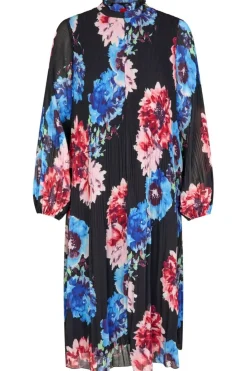 Online Cras Bina Dress 8037 8037 Black Blossom