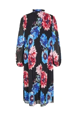 Online Cras Bina Dress 8037 8037 Black Blossom