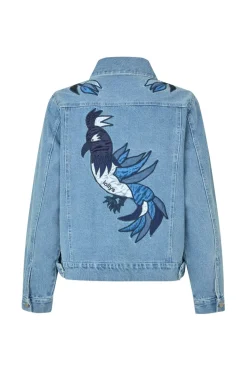 New Lollys Laundry Birdll Denim Jacket 26112-6000 100