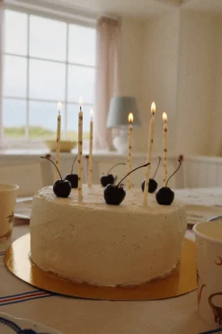 Clearance Konges Sløjd Birthday Candles Print Lemon
