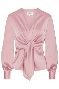 Clearance Karmamia Blair Blouse Semi Rich Antique Rose