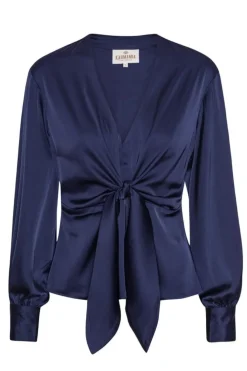 Sale Karmamia Blair Blouse Semi Rich Navy