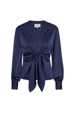 Sale Karmamia Blair Blouse Semi Rich Navy