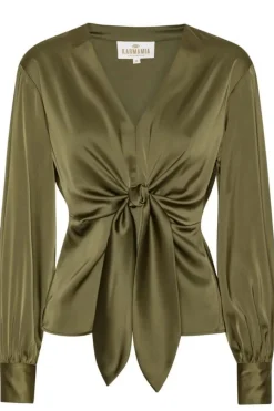 Karmamia Blair Blouse 2228 Semi Rich Olive