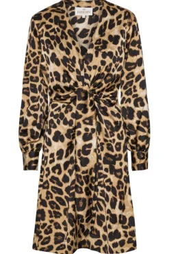 Karmamia Blair Dress 2024 Hammered Leopard