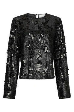 Outlet Neo Noir Blake Sequins Blouse 167011 100