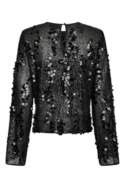 Outlet Neo Noir Blake Sequins Blouse 167011 100