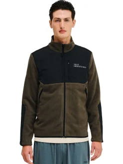Hot Halo Blocked Zip Fleece 610209 0554