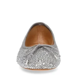 New Steve Madden Blossoms-R Ballerina Silver