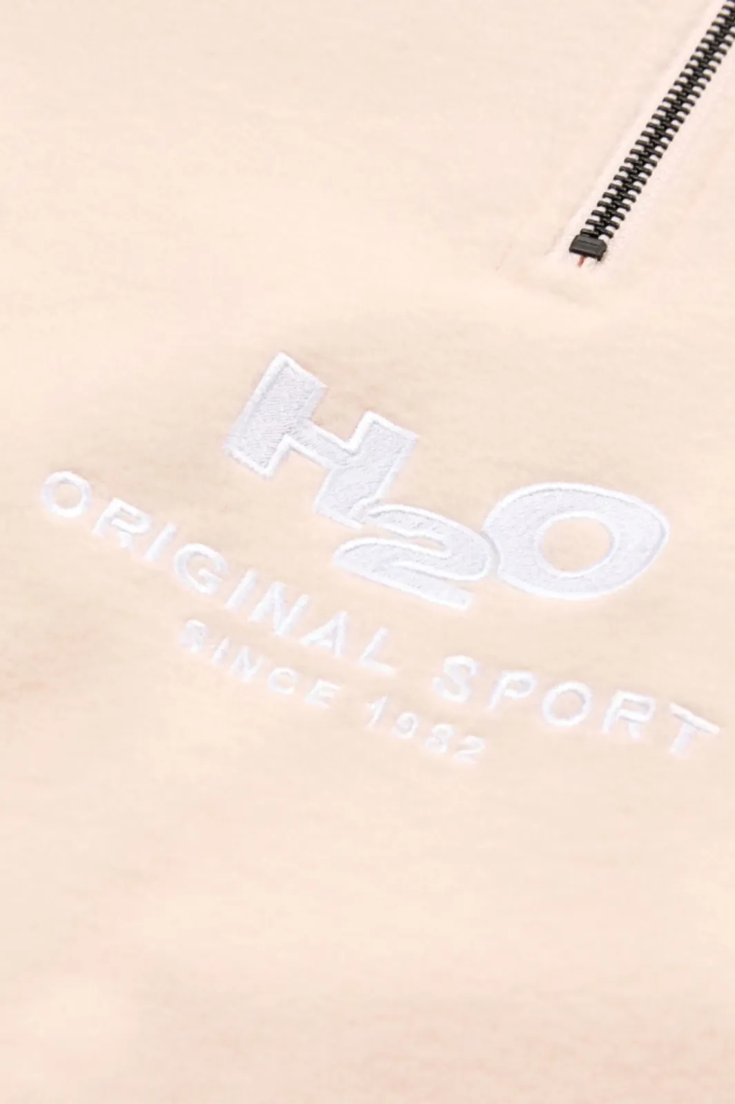 New H2O Blåvand II Fleece Half Zip 2048 Light Peach