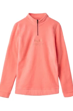 Clearance H2O Blåvand II Fleece Half Zip Coral