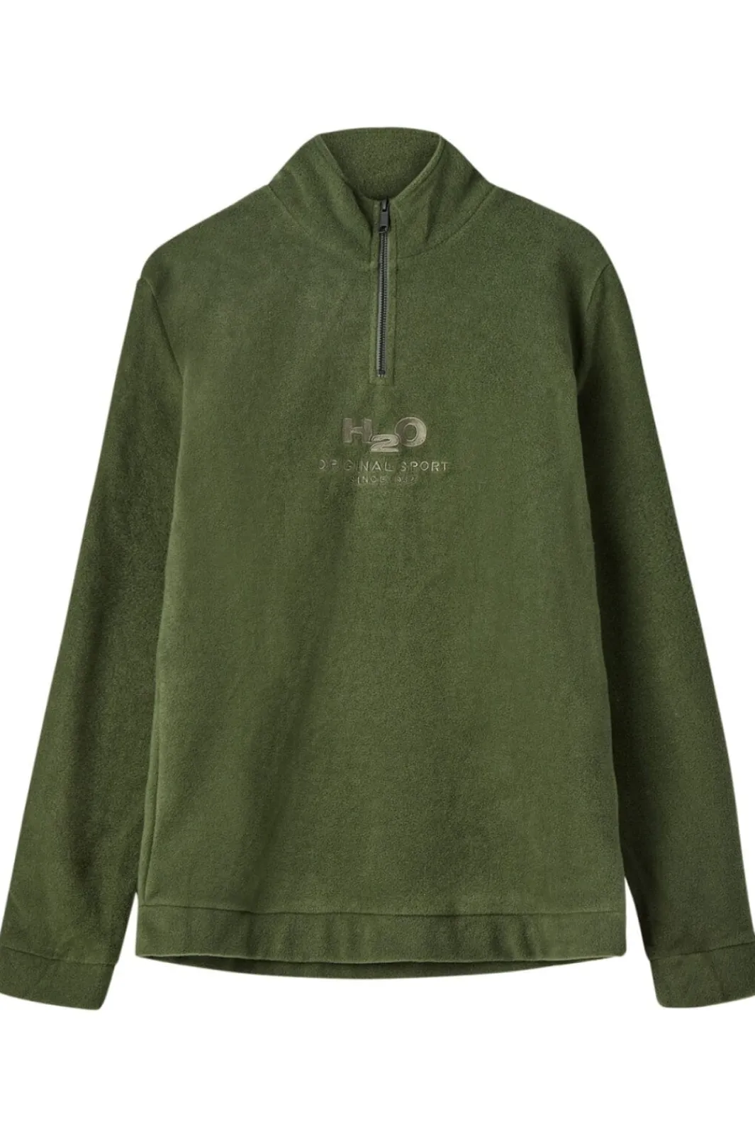 Outlet H2O Blåvand Ii Fleece Half Zip 3020 Army