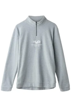 Hot H2O Blåvand Ii Fleece Half Zip 1020 Lt. Grey Mel
