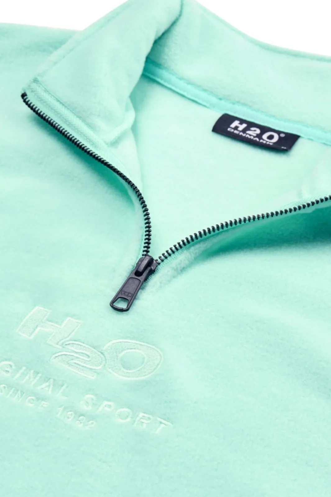Best H2O Blåvand II Fleece Half Zip Pastel Green