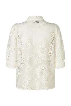 Discount Lollys Laundry Bonoll Shirt Ss25266-1044 02 Creme