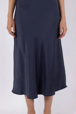 Online Neo Noir Bovary Skirt Midnight Blue