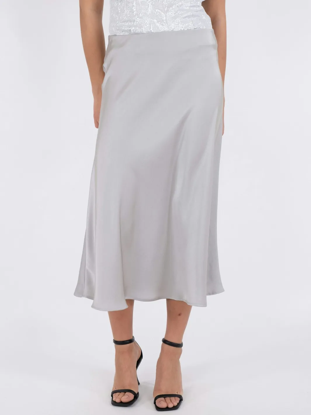 Outlet Neo Noir Bovary Skirt Silver