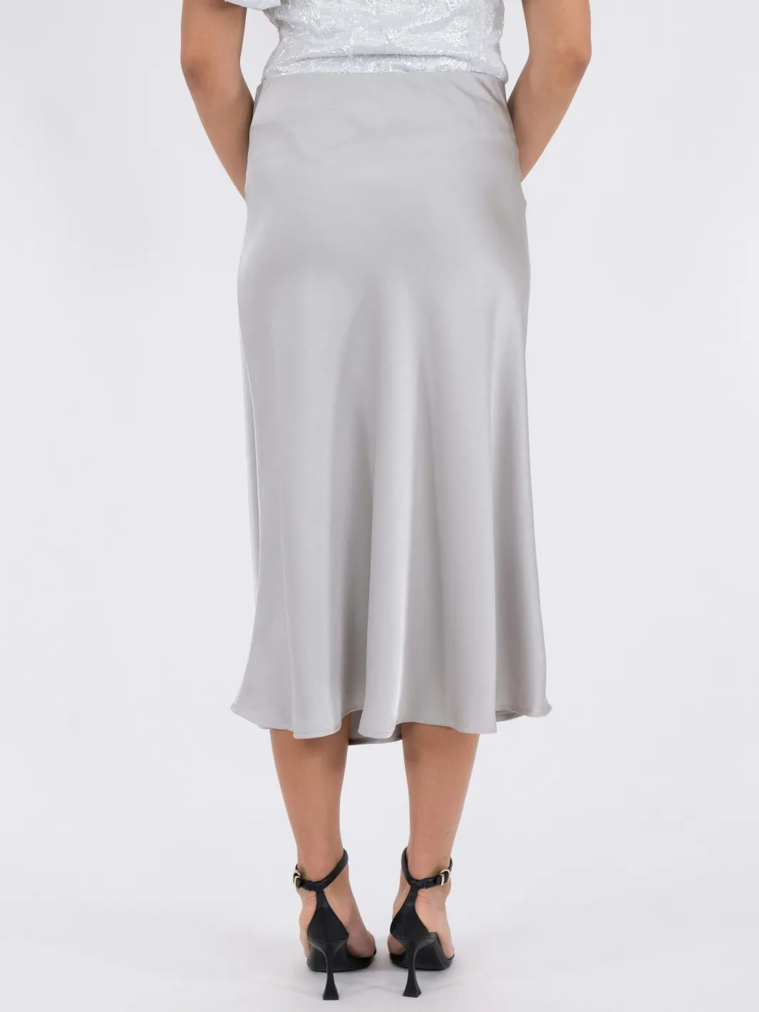 Outlet Neo Noir Bovary Skirt Silver