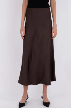 Clearance Neo Noir Bovary Skirt Dark Brown